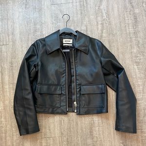 Weekday leather jacket